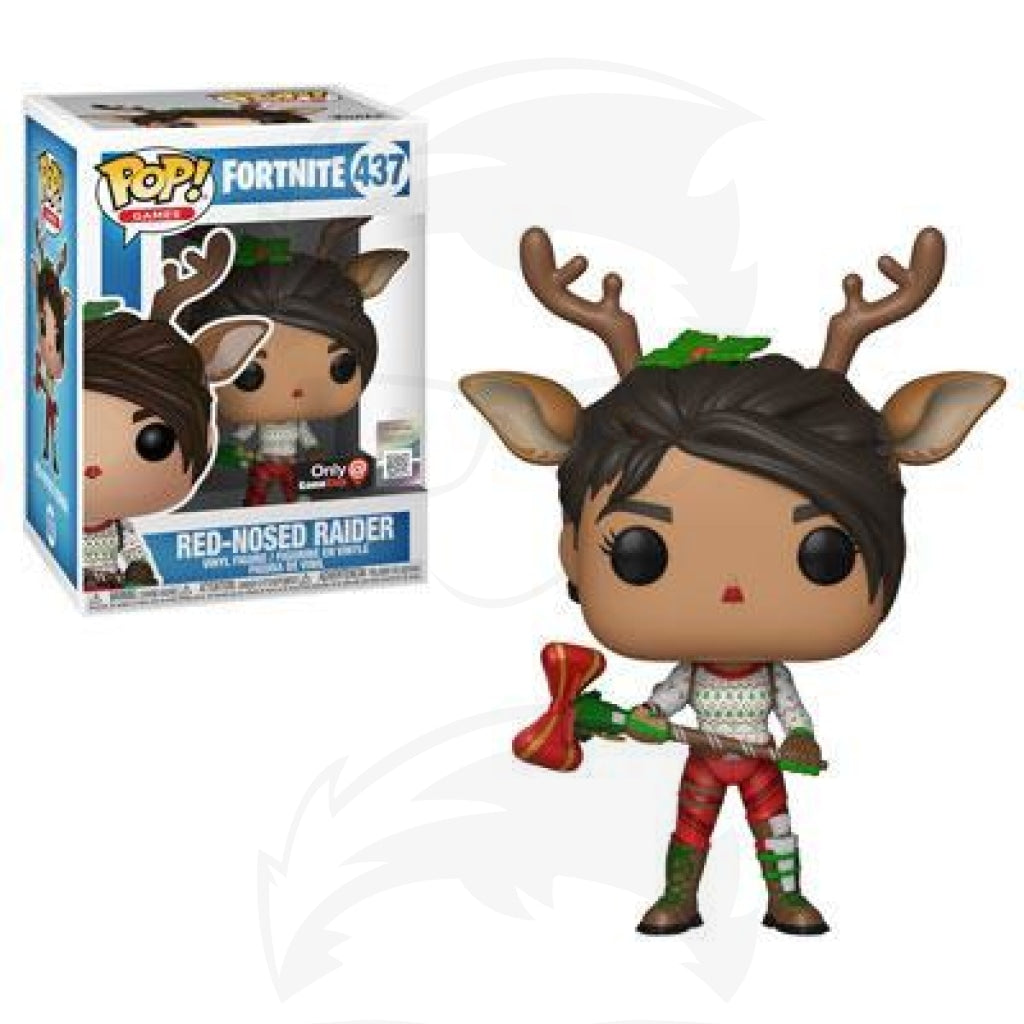 Pop! Games: Fortnite - Red Nosed Raider Pop! Games: Fortnite - Red Nosed Raider